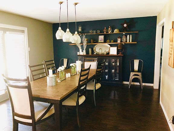 Large dining room.