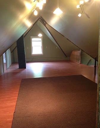 Open attic area