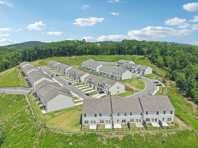 Aerial view of Satterfield Commons