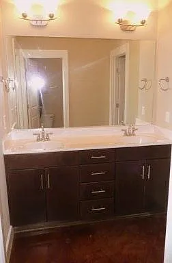 Master Bathroom Suite with double vanity sink