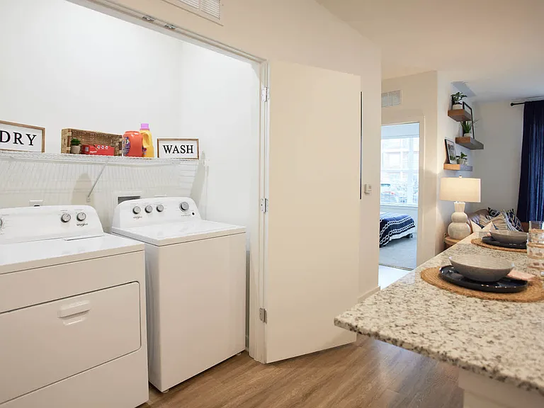 In-home Washer and Dryer
