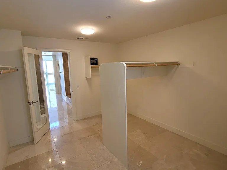 Master walk in closet