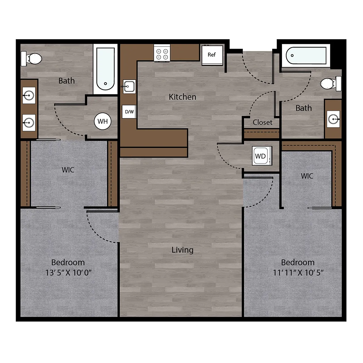 Floor plan The Porter