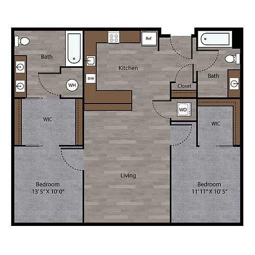 Floor plan The Porter