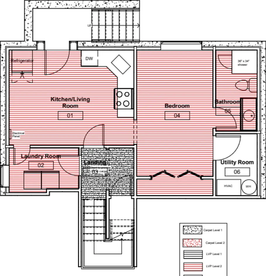 1 bed, 550 sqft, $1,200 — Photo 2