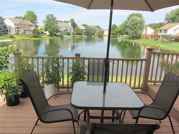 Gorgeous view from Family Rm overlooking lake!