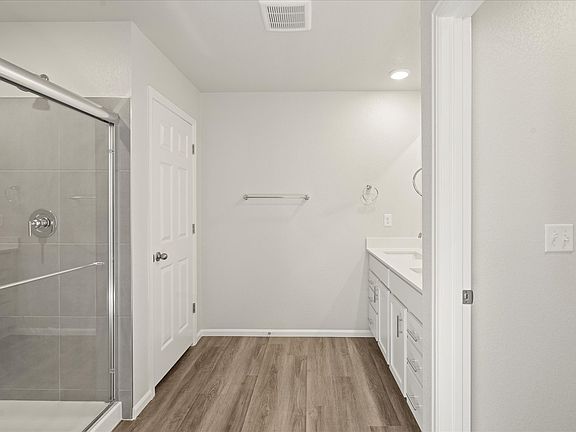 The Juniper floorplan interior image taken at a Meritage Homes community in Colorado Springs.