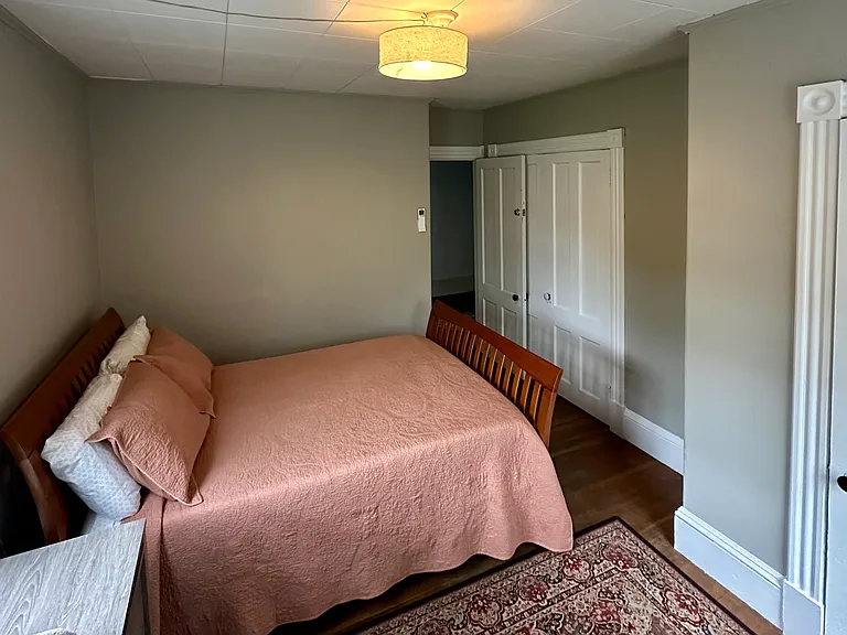 Second floor bedroom next to bathroom