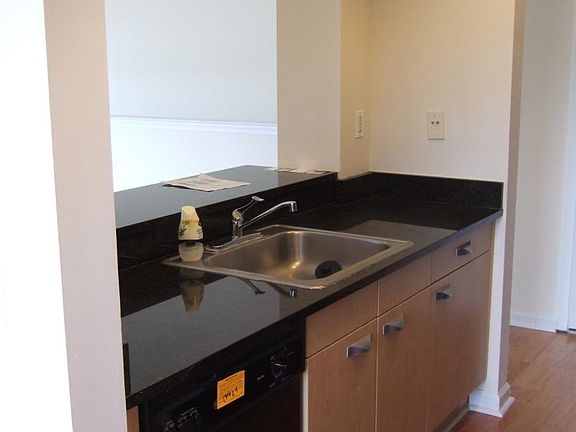 Kitchen from the dining area.