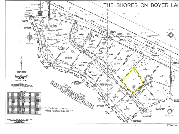 LOT 7 Blk2 The Shores On Boyer Lake S, Lake Park, MN 56554