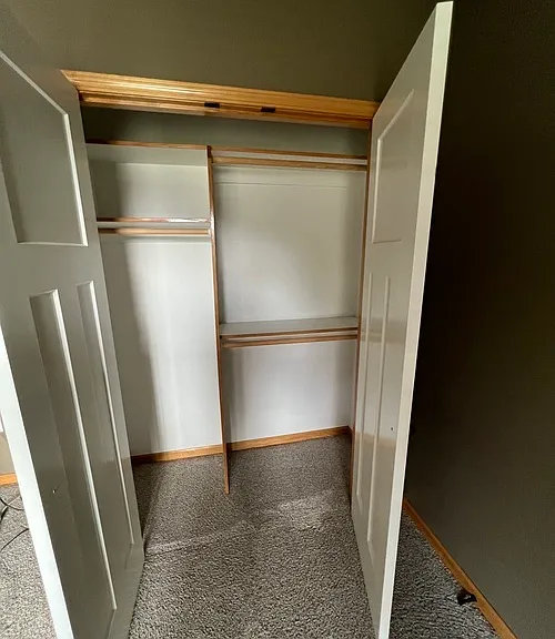 Downstairs Bedroom Closet