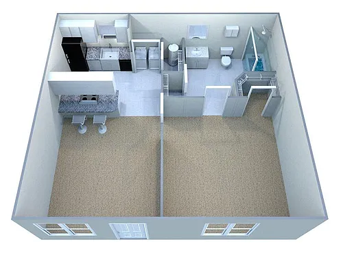 Floor plan Custom Deluxe R1