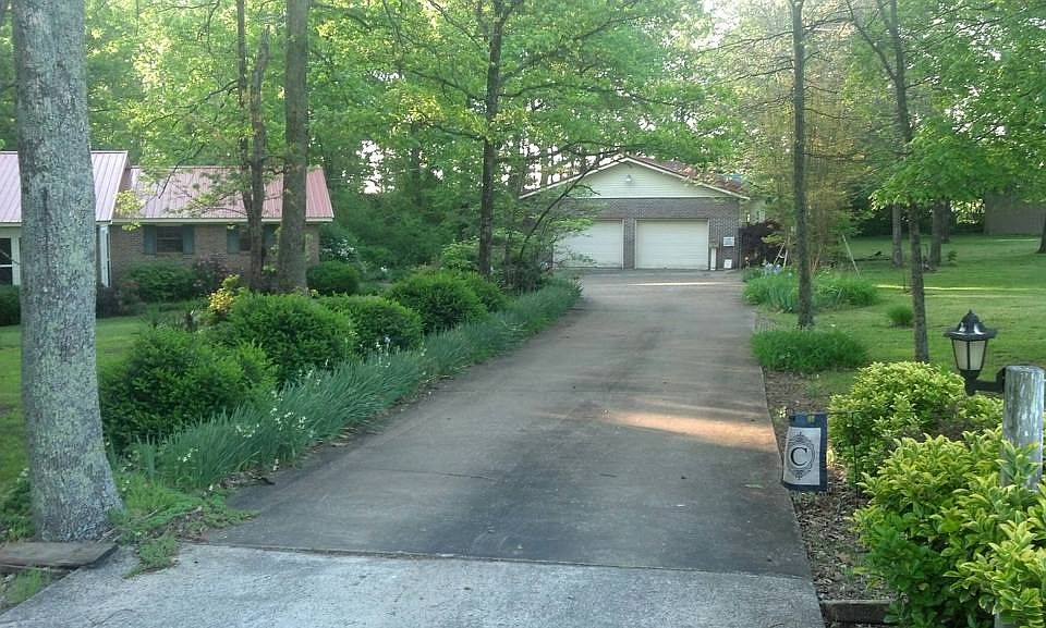 Front long drive way.
