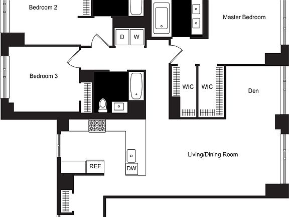 2nd image of 456 Washington St APT Penthouse L