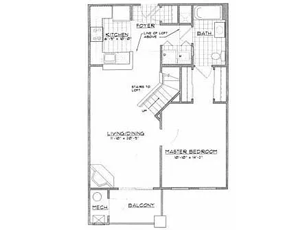 Floor plan The Chestnut