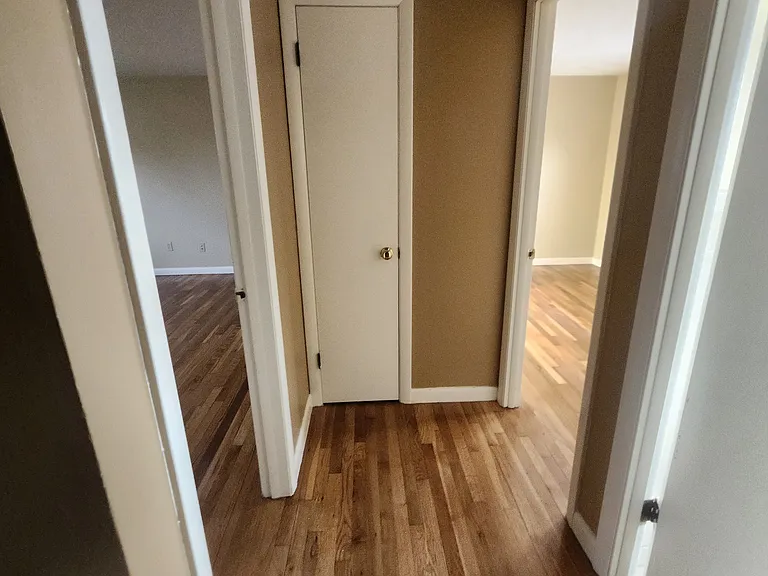 2nd Floor hallway (master Bedroom on left, bathroom 1st door on right, 2nd bedroom is last door on right, linen closet directly across