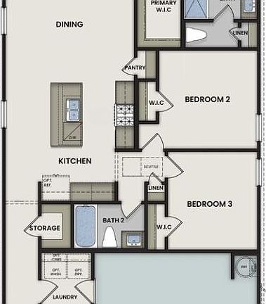 The Arroyo First Floor Plan