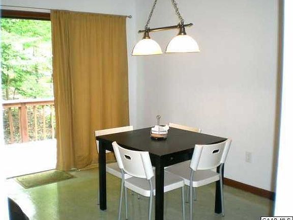 Dining area off of kitchen