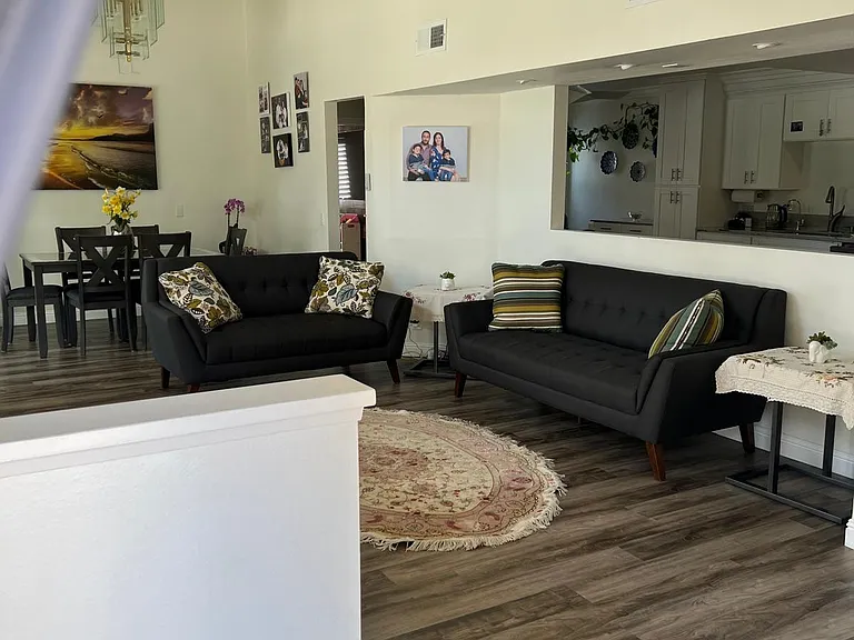 Inviting Entry Opening to Spacious Living Areas