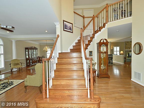 Dramatic Two Story Foyer
