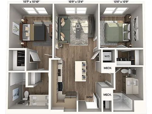 Floor plan BA3