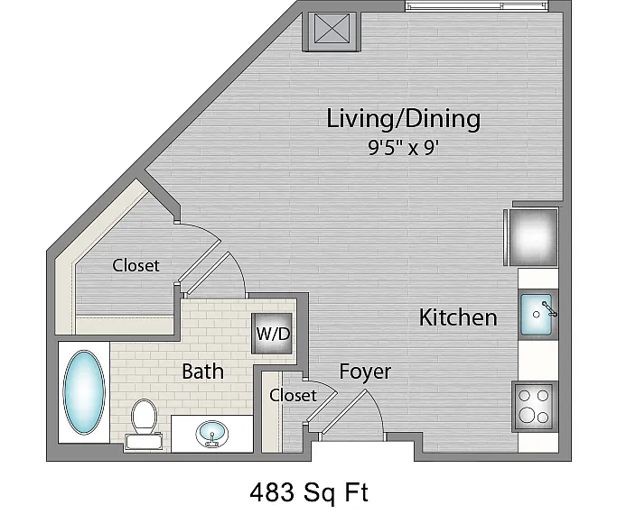Floor plan 01s1 Studio