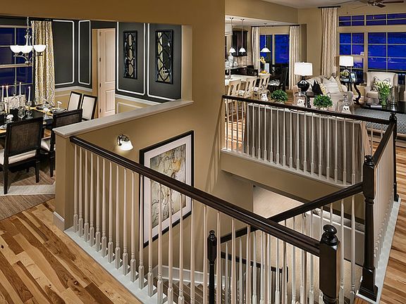 The open floor plan is perfect for hosting the hol