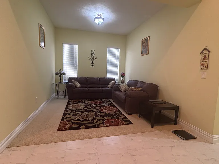 casual living area