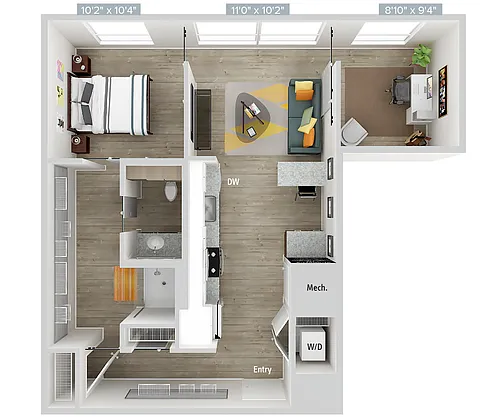 Floor plan 207