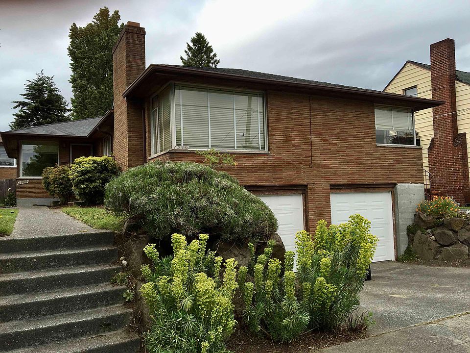 Garage is the left side... nice landscaping in front.