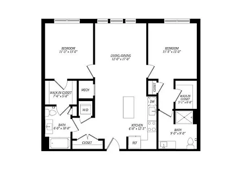 Floor plan C02