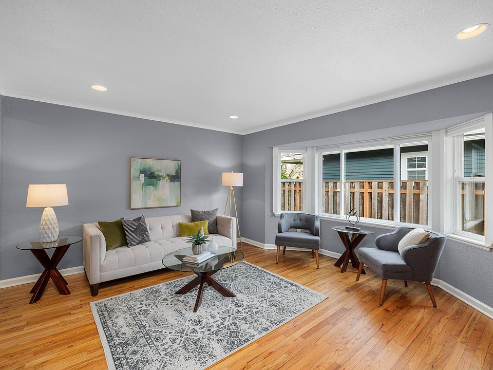 Photo of furnished unit next door for reference...living room