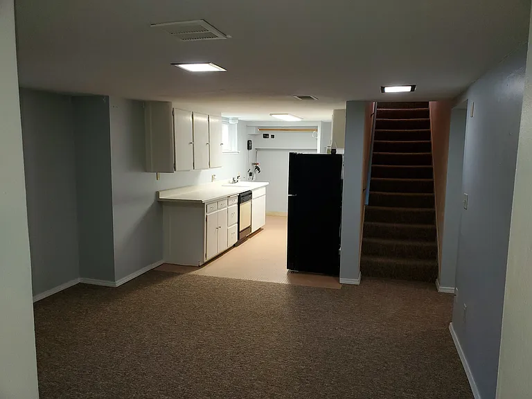 Basement has an extra kitchen and laundry hookup