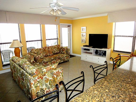 Living Area with New Couches