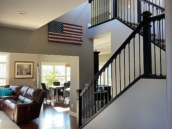 Looking from the entry way