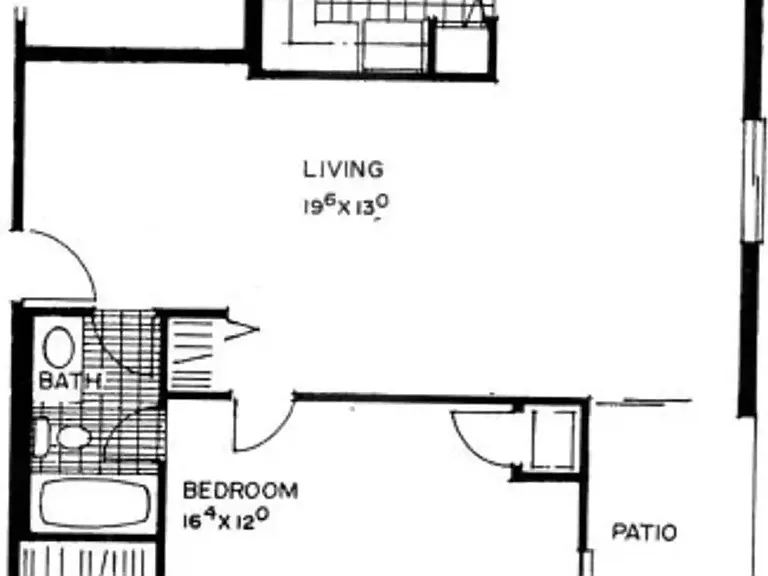 1BDRM 1BATH F FLOOR PLAN