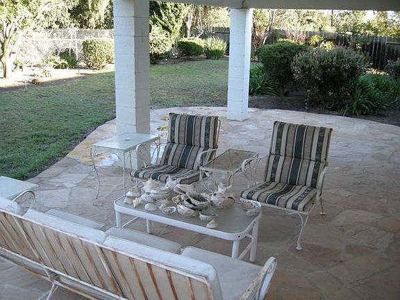 Back patio