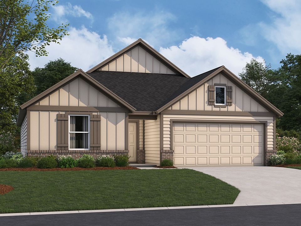 Garner Elevation B Brick