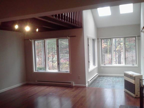 Living room w/wood firepl