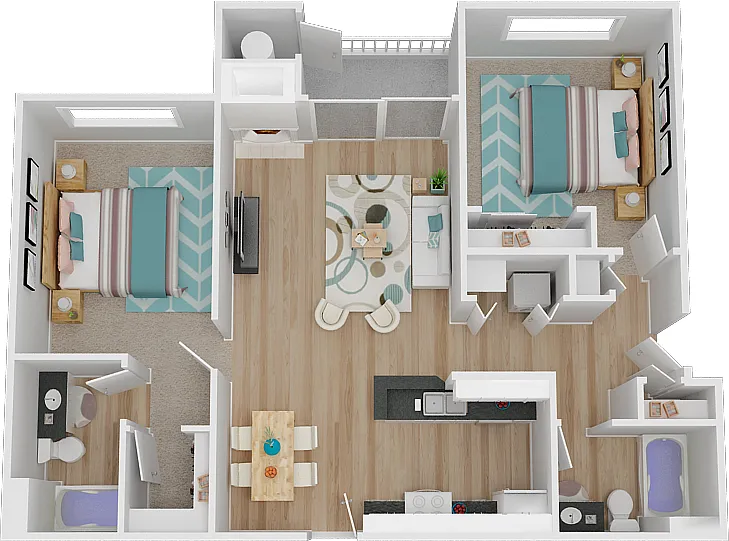 Floor plan B1