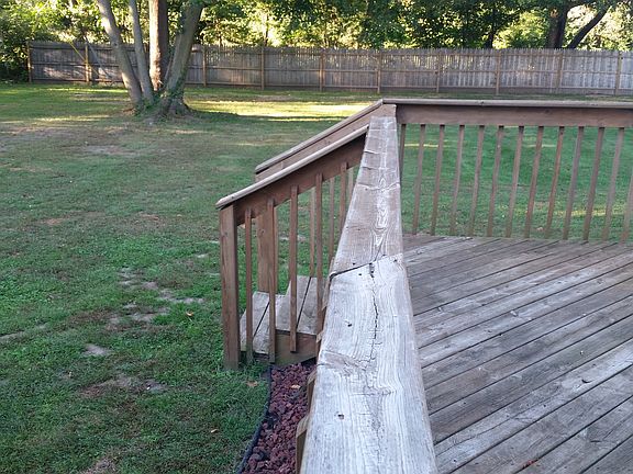 Back porch/back yard