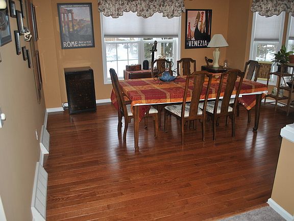 Dining Room
						:
						New hardwood flooring