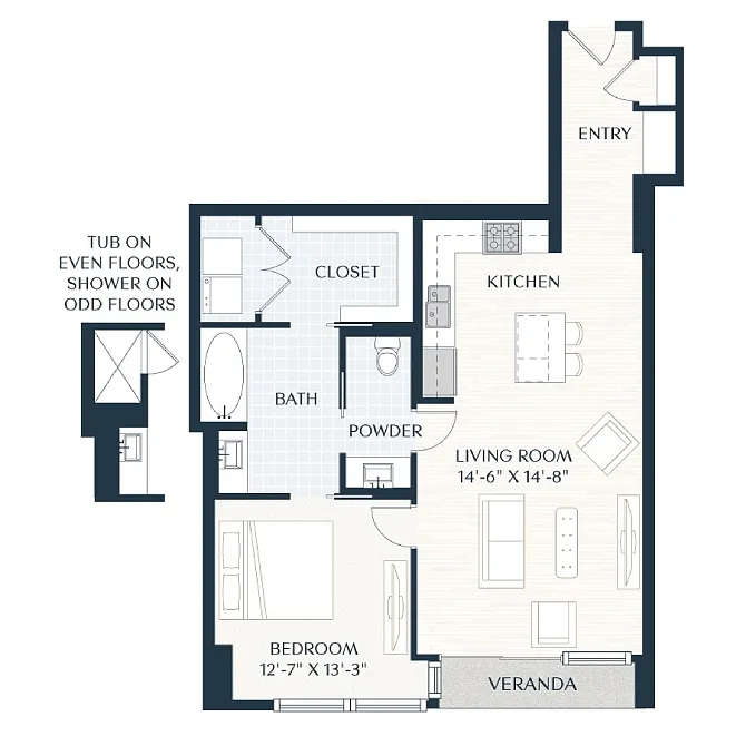 Floor plan A51