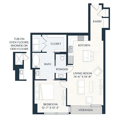 Floor plan A51