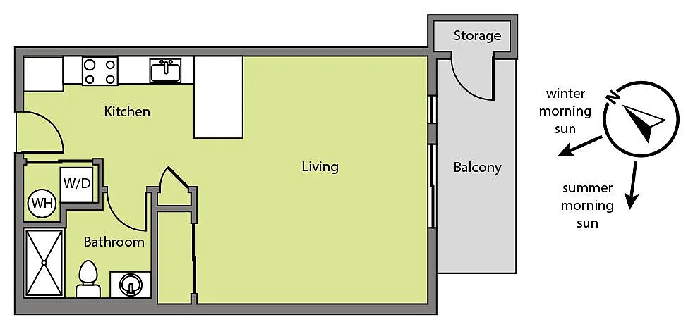 Floor plan 313 TOP FLOOR Chile Line