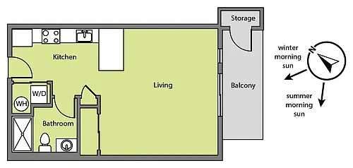 Floor plan 313 TOP FLOOR Chile Line