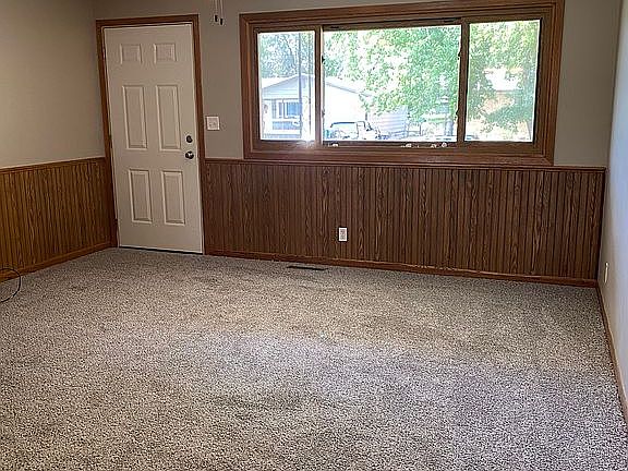 Living Room with new carpet