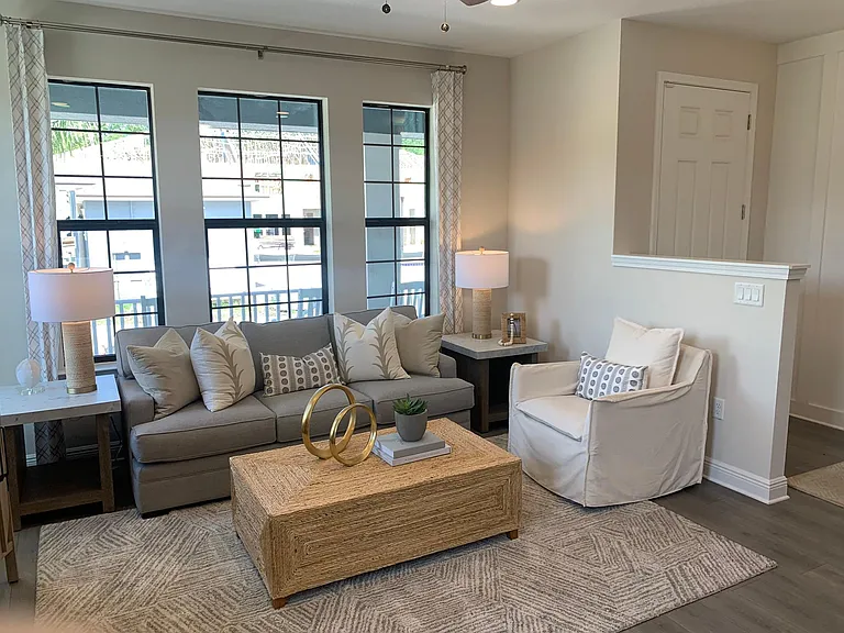 Living Room and Foyer