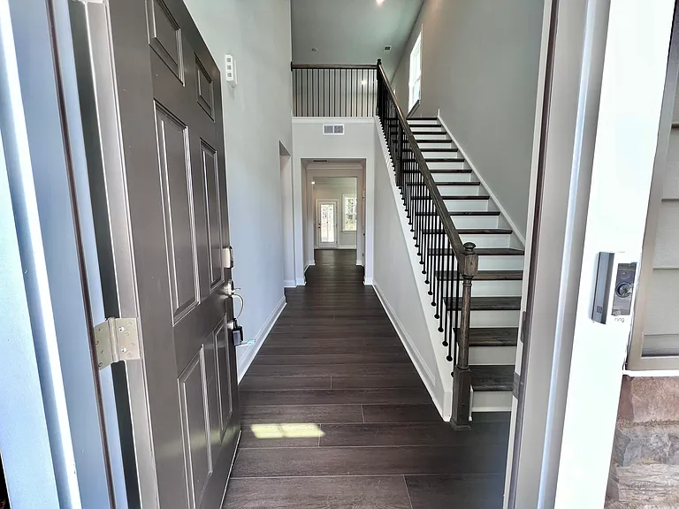 Two Story High Ceiling Entrance