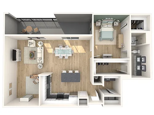Floor plan Richmond Ave